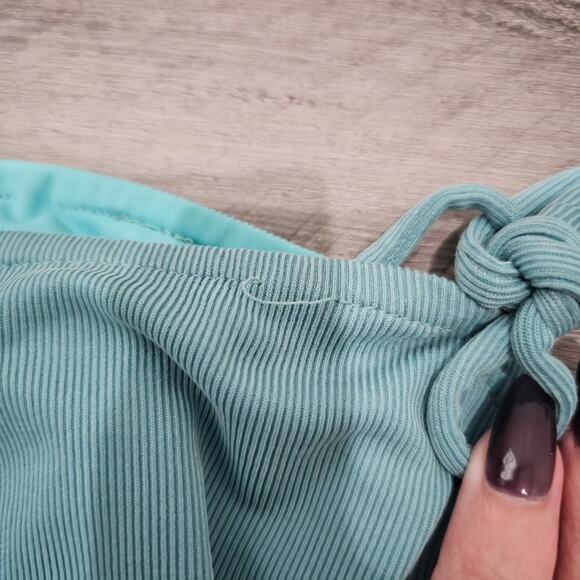 Michael Costello x Revolve Lyle Pant in Teal - Picture 9 of 10